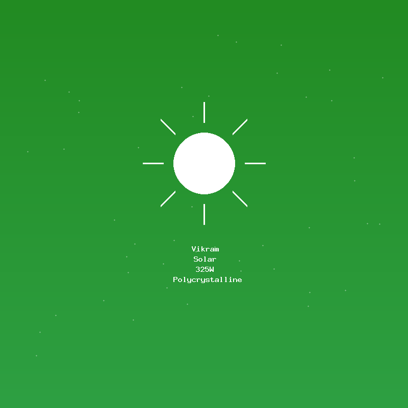 Vikram Solar 325W Polycrystalline Panel